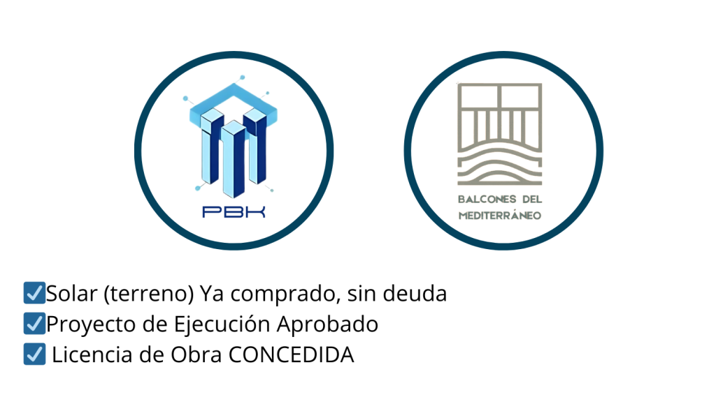 Balcones del mediterráneo es el proyecto que respalda la emisión de la serie 1 de PromoBrick (PBKs1)